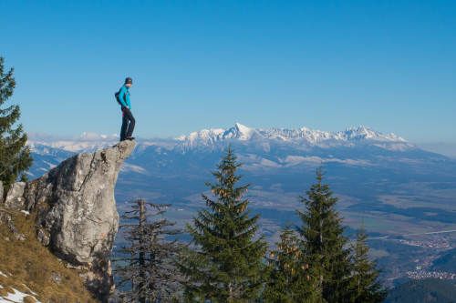 Hiking off the beaten track